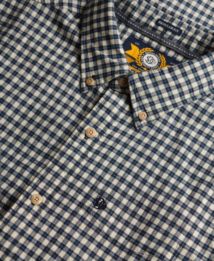 Premium geruit Oxford-shirt