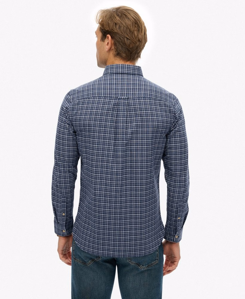 Premium geruit Oxford-shirt