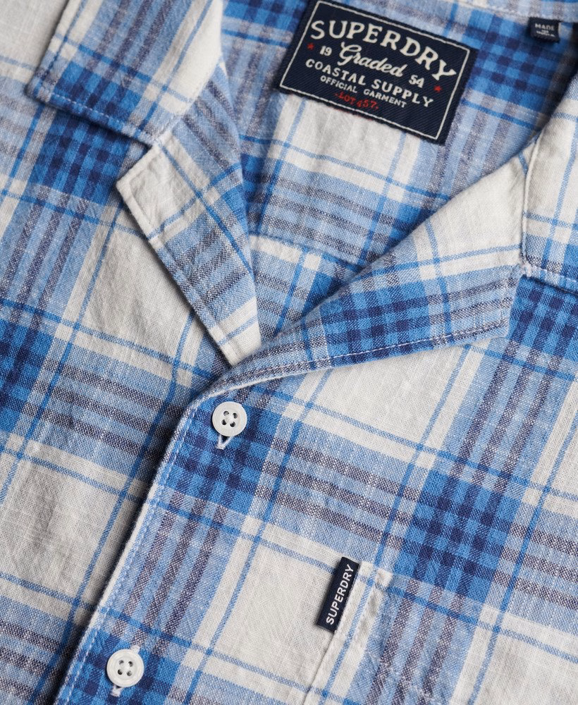 Cabana geruit shirt met korte mouwen