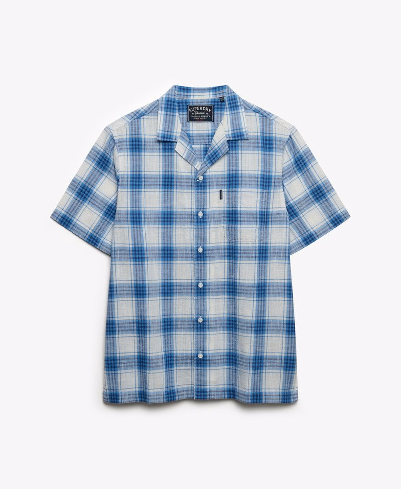 Cabana geruit shirt met korte mouwen