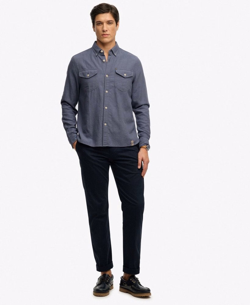 The Merchant Store - Lite shirt met lange mouwen