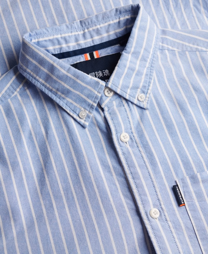 Essentieel Oxford overhemd met lange mouwen