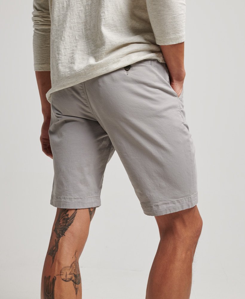 core chino shorts in duifgrijs