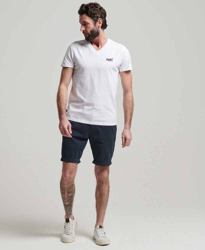 core chino shorts in eclipse navy