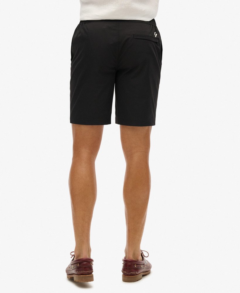 sportieve boardshorts van gerecycled materiaal in zwart