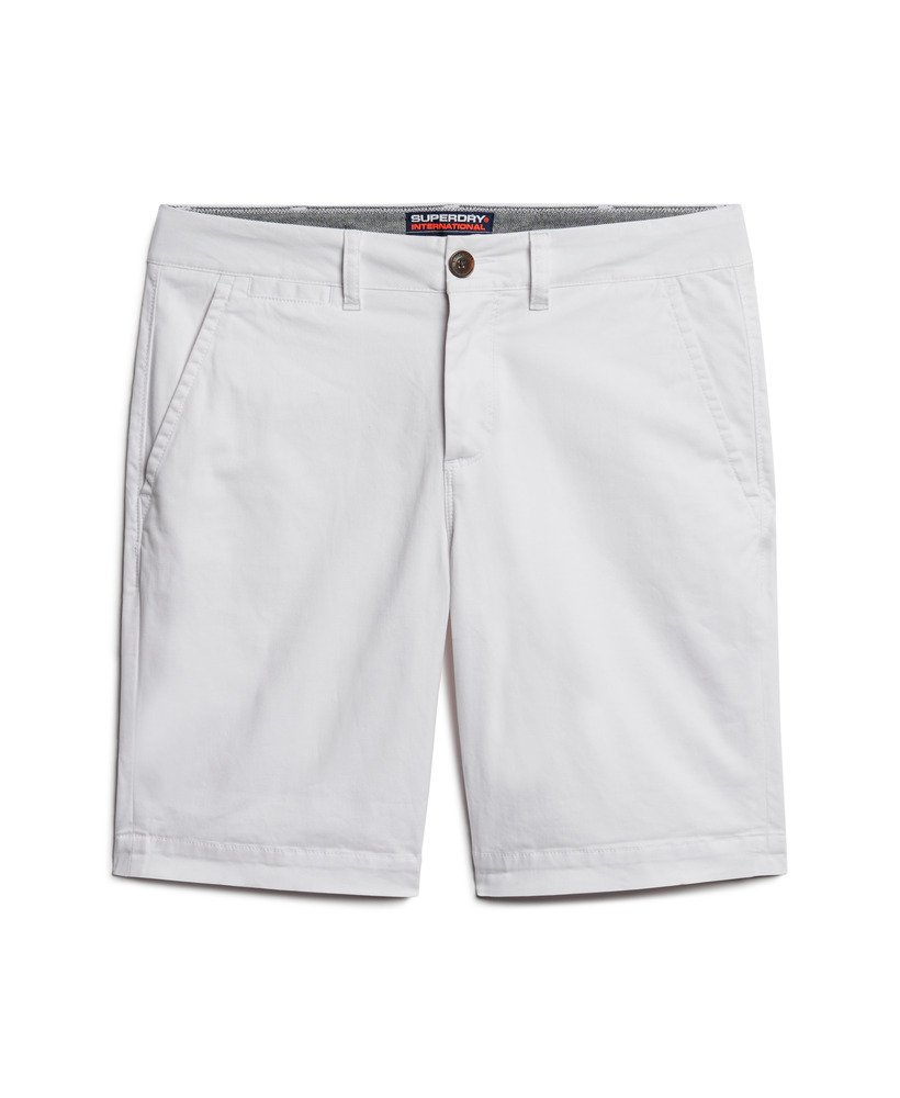 vintage chino shorts in optic