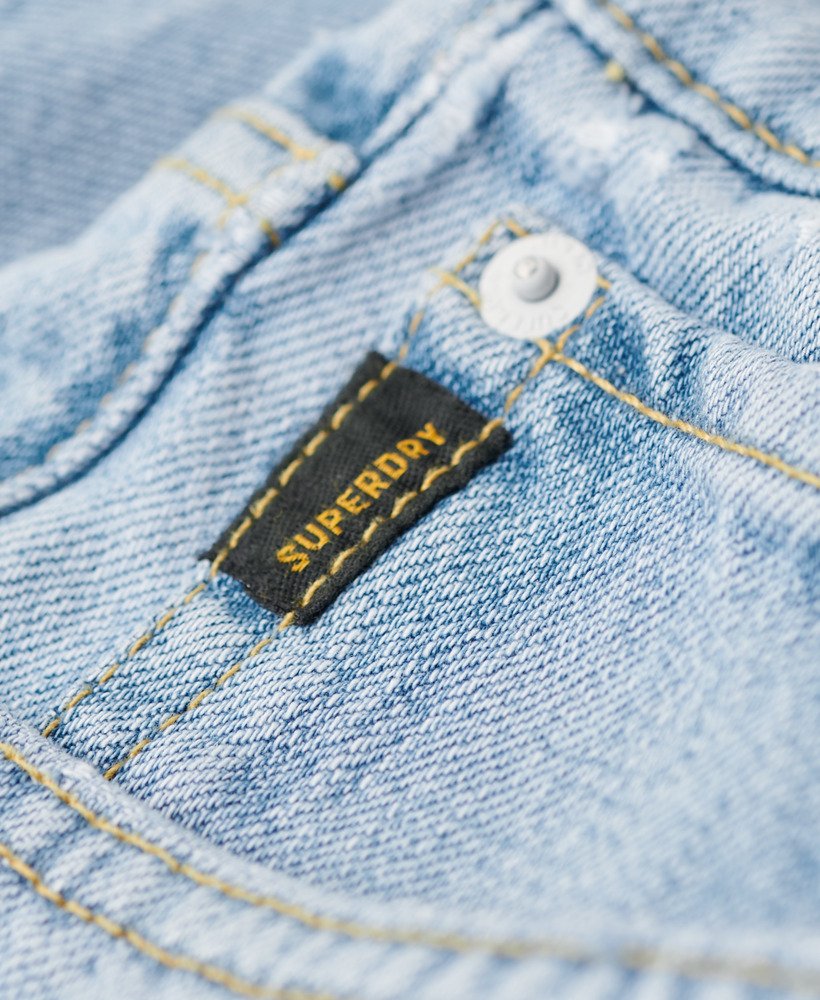 vintage rechte shorts in oakwood light