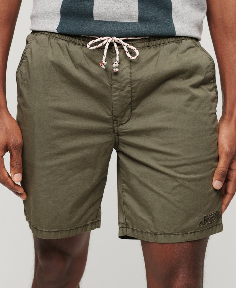 wandelshorts in legergroen