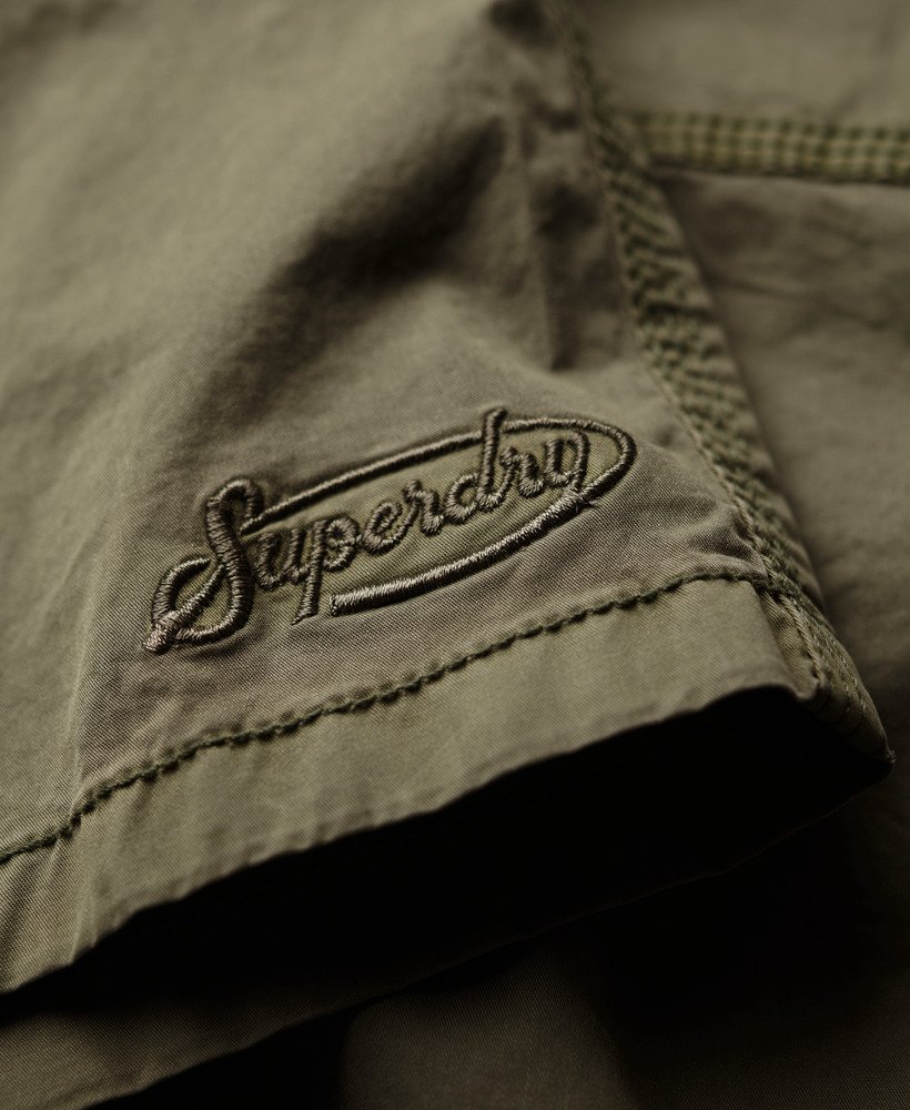wandelshorts in legergroen