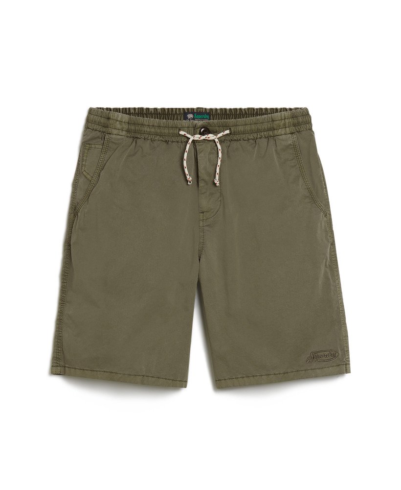 wandelshorts in legergroen