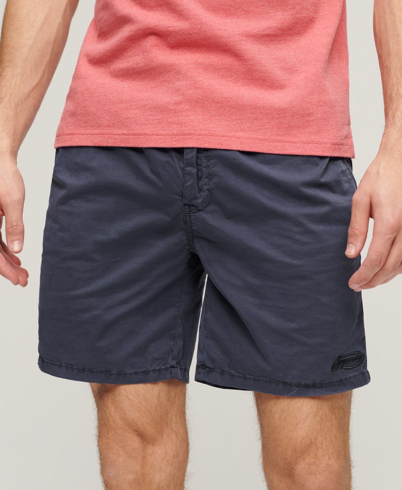 wandelshorts in fransblauw