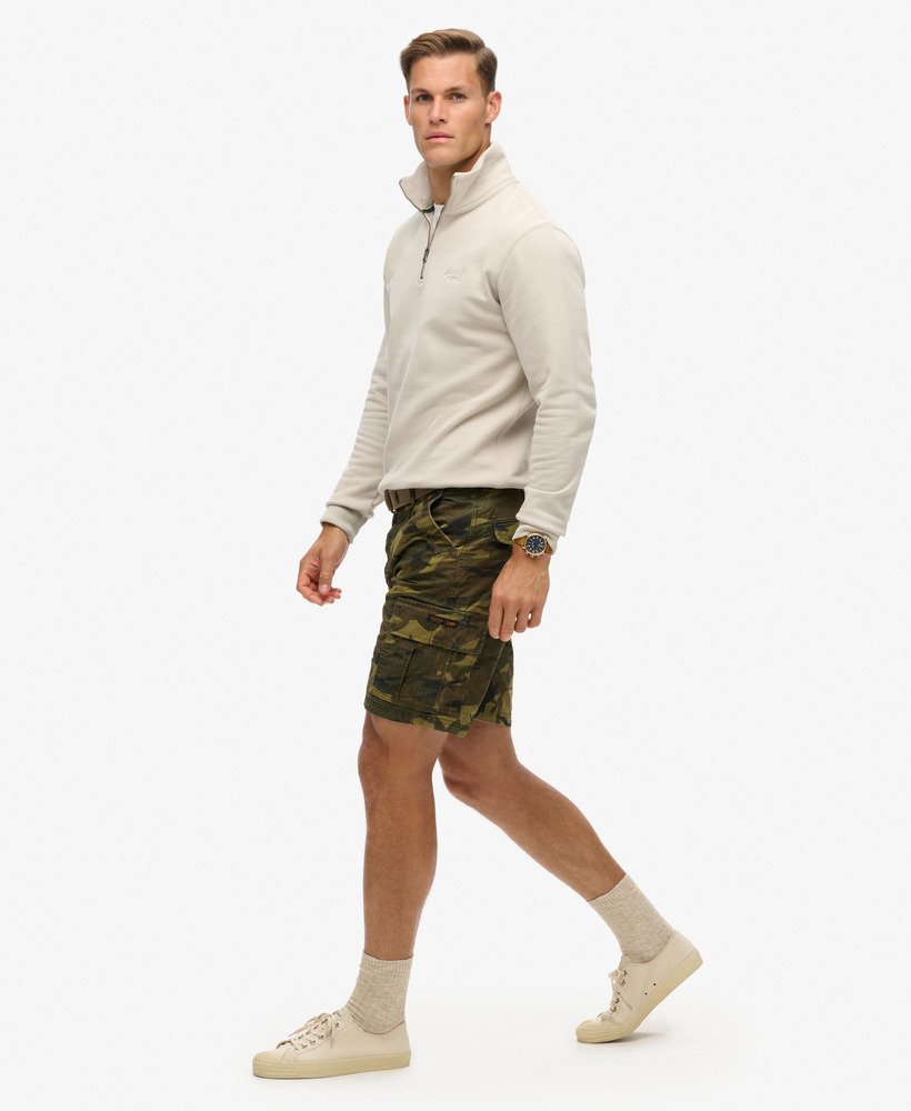 stevige cargoshorts in nathan camo