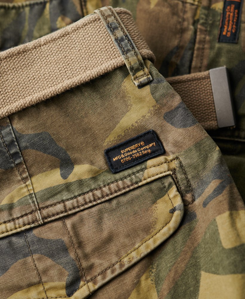 stevige cargoshorts in nathan camo