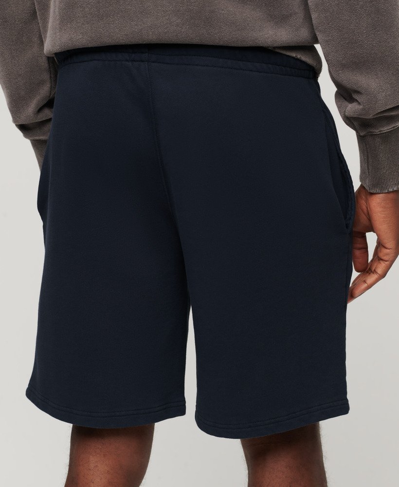 vintage gewassen shorts in eclipse navy