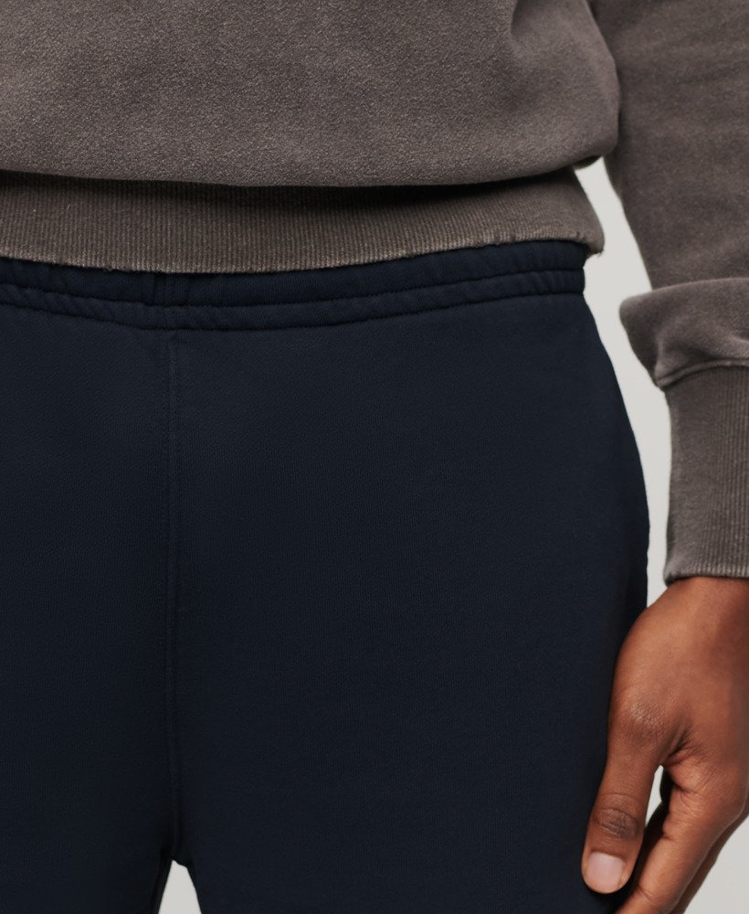 vintage gewassen shorts in eclipse navy