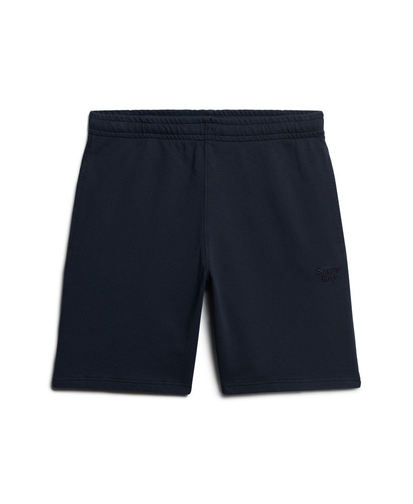 vintage gewassen shorts in eclipse navy
