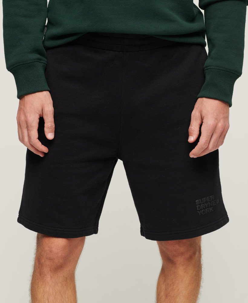luxe sportshorts met losse pasvorm in zwart