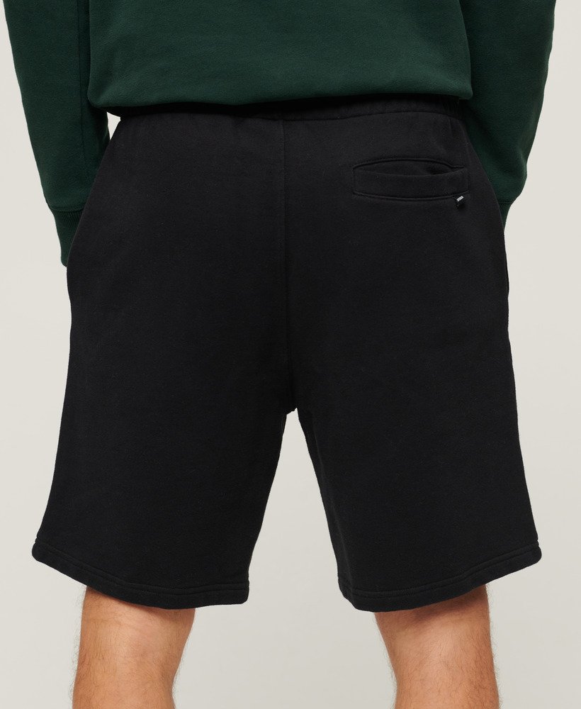 luxe sportshorts met losse pasvorm in zwart