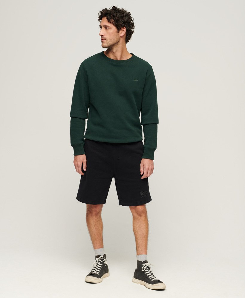 luxe sportshorts met losse pasvorm in zwart