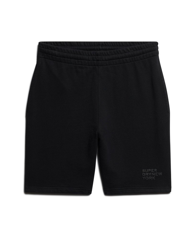 luxe sportshorts met losse pasvorm in zwart