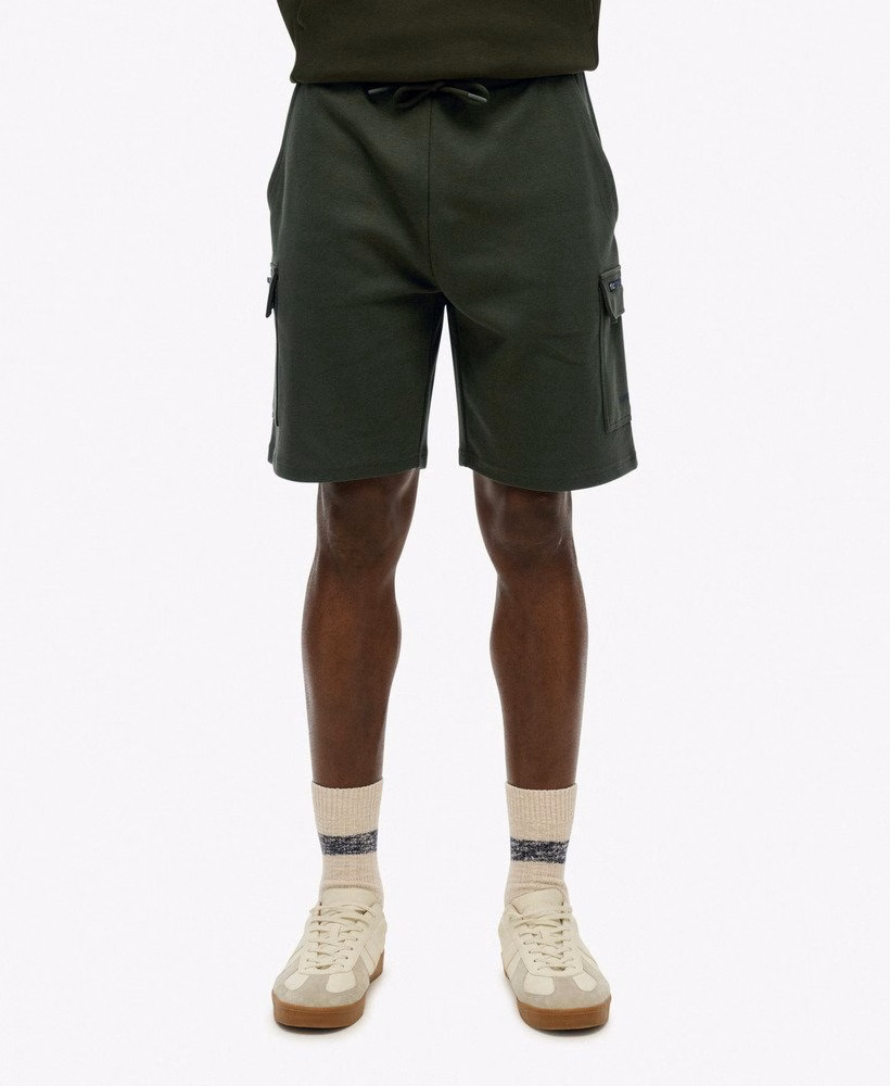 Cargo shorts met technisch logo