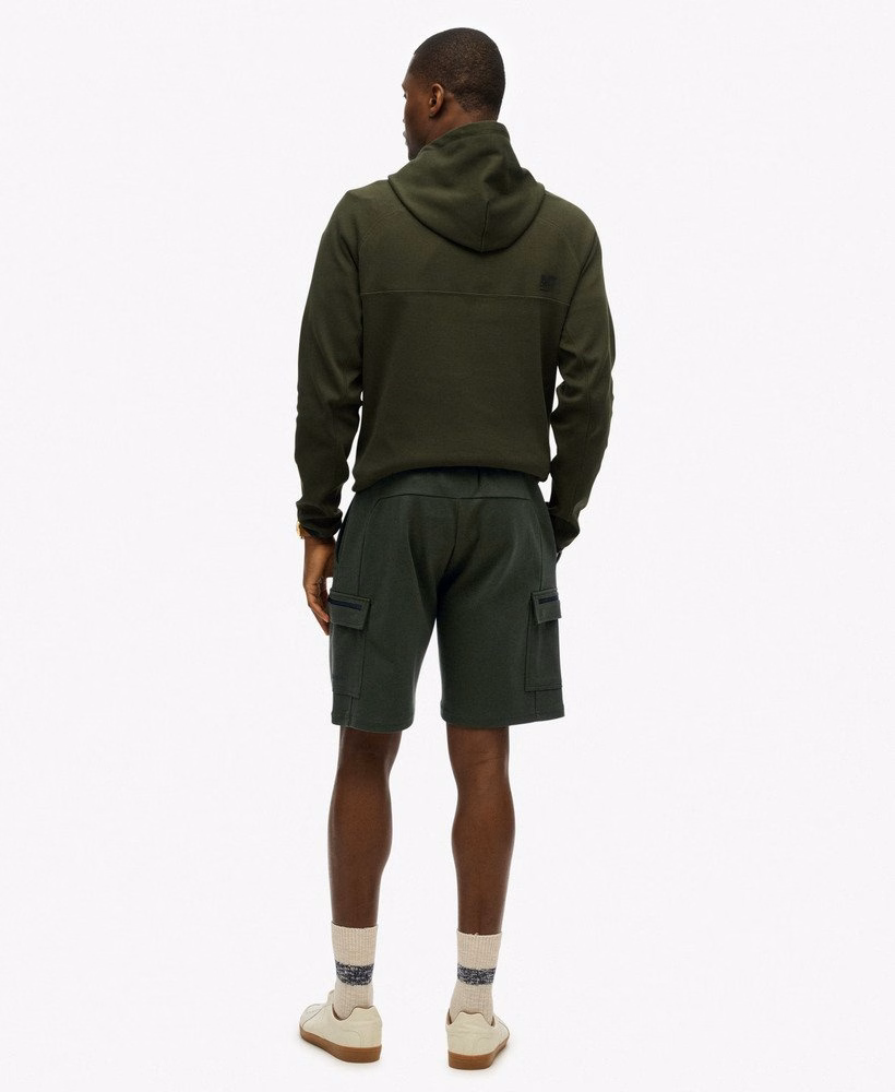Cargo shorts met technisch logo