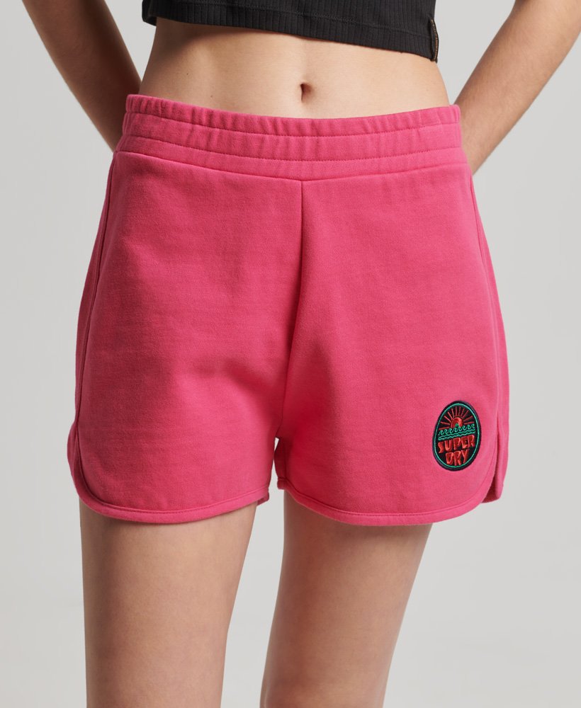 vintage cali shorts in frambozenroze
