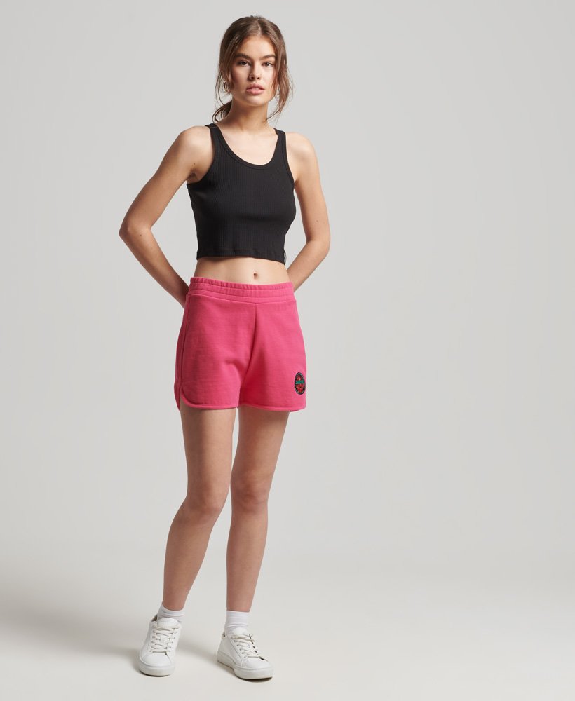 vintage cali shorts in frambozenroze