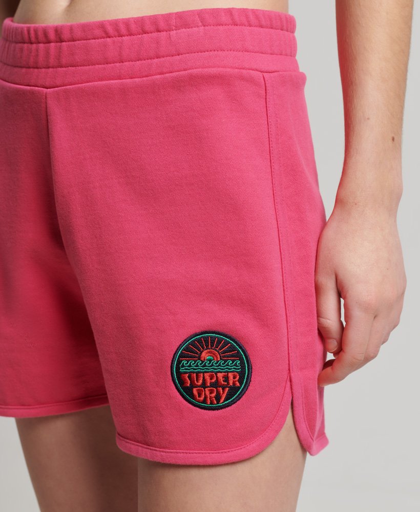 vintage cali shorts in frambozenroze