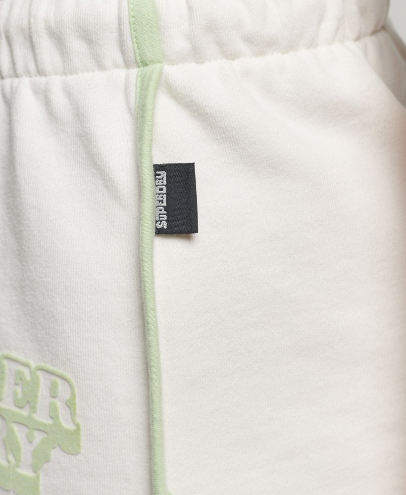 vintage cooper classic shorts in winterwitschuimgroen