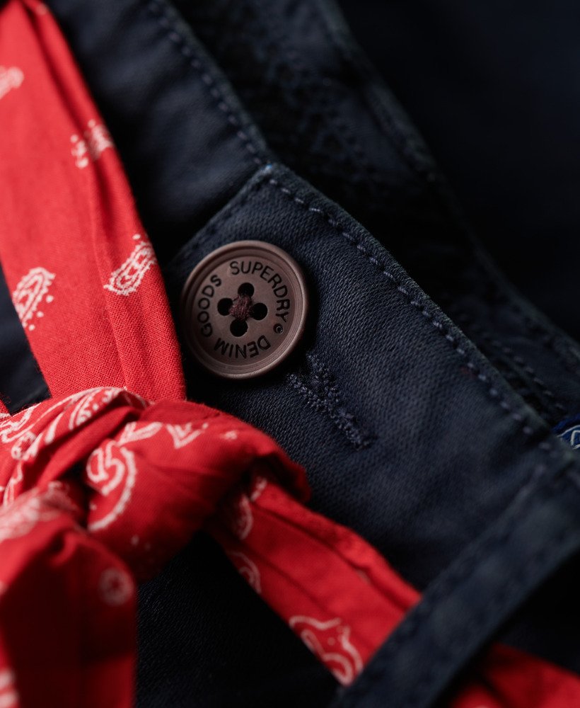 chino hot shorts in eclipse navy