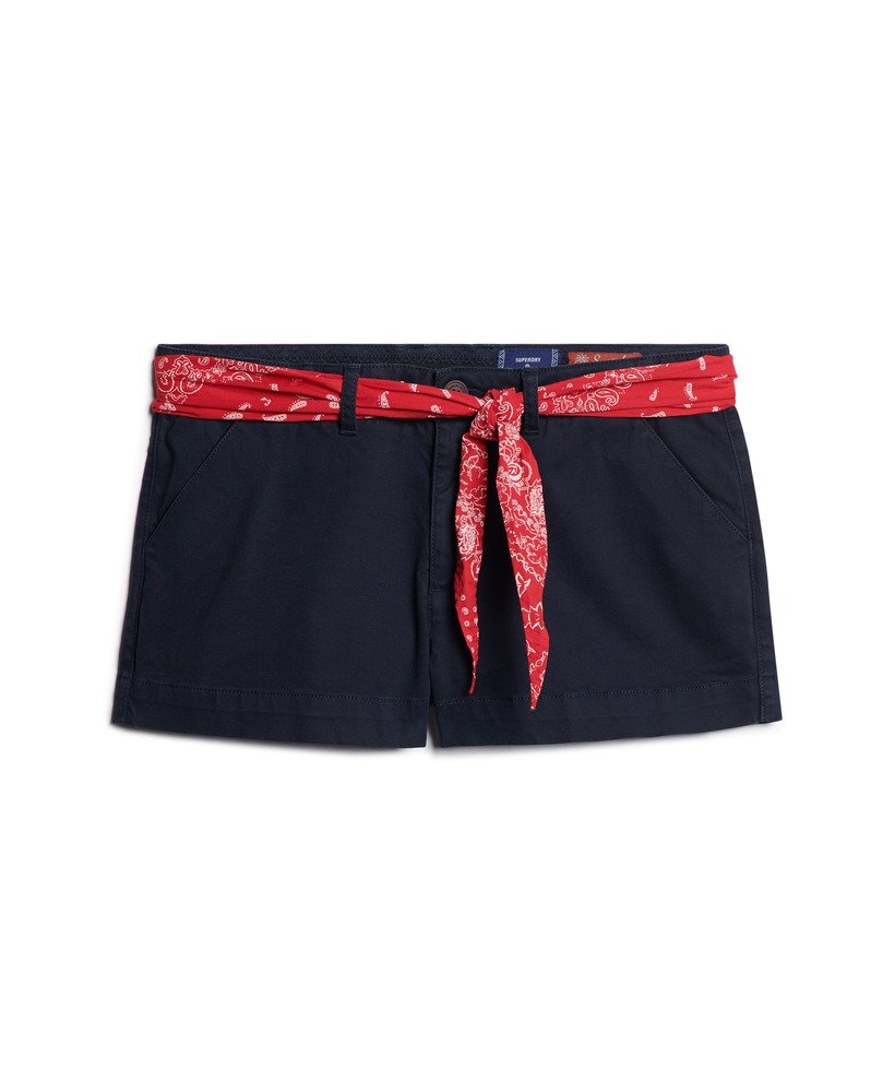 chino hot shorts in eclipse navy