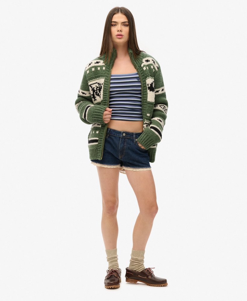 denim hot shorts in van dyke mid gebruikt