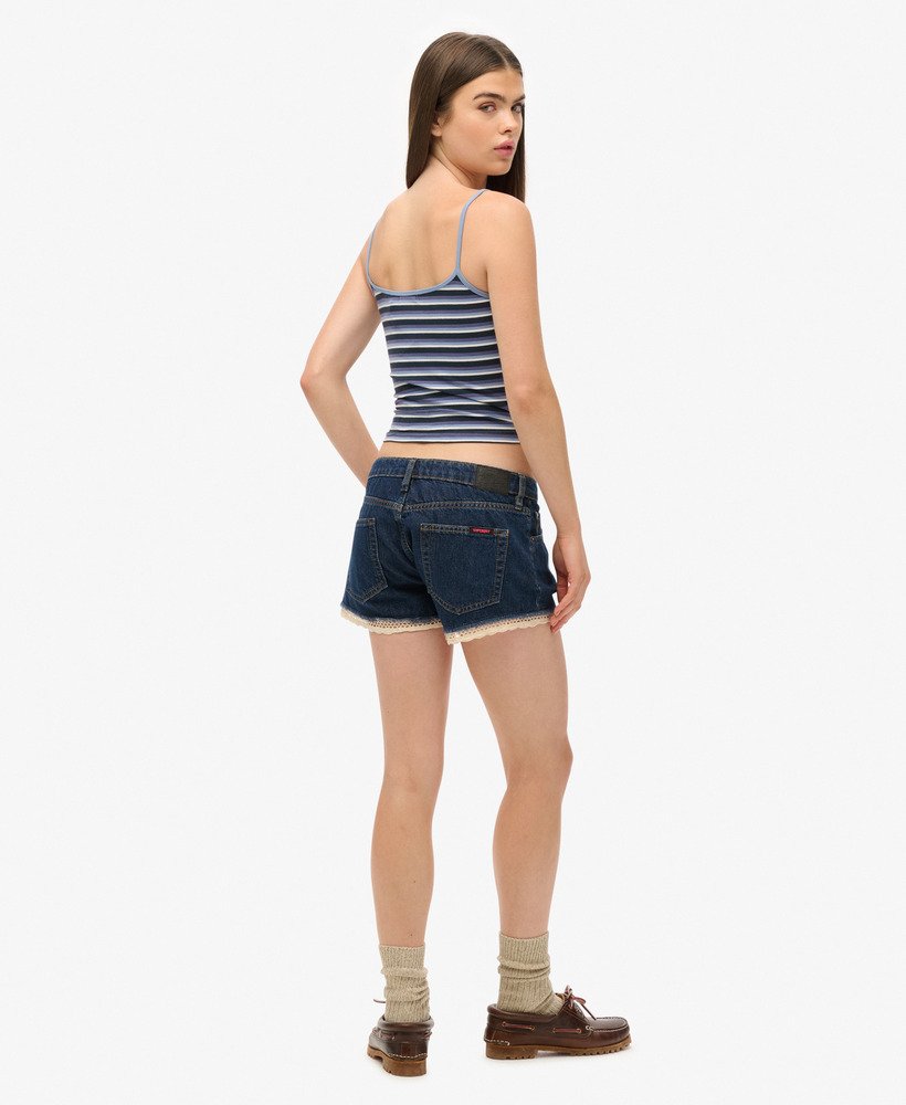 denim hot shorts in van dyke mid gebruikt