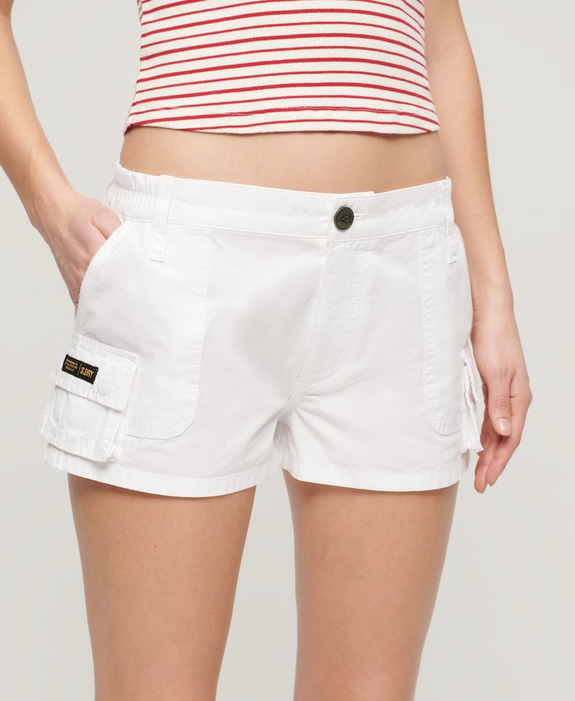utility cargo shorts in optic