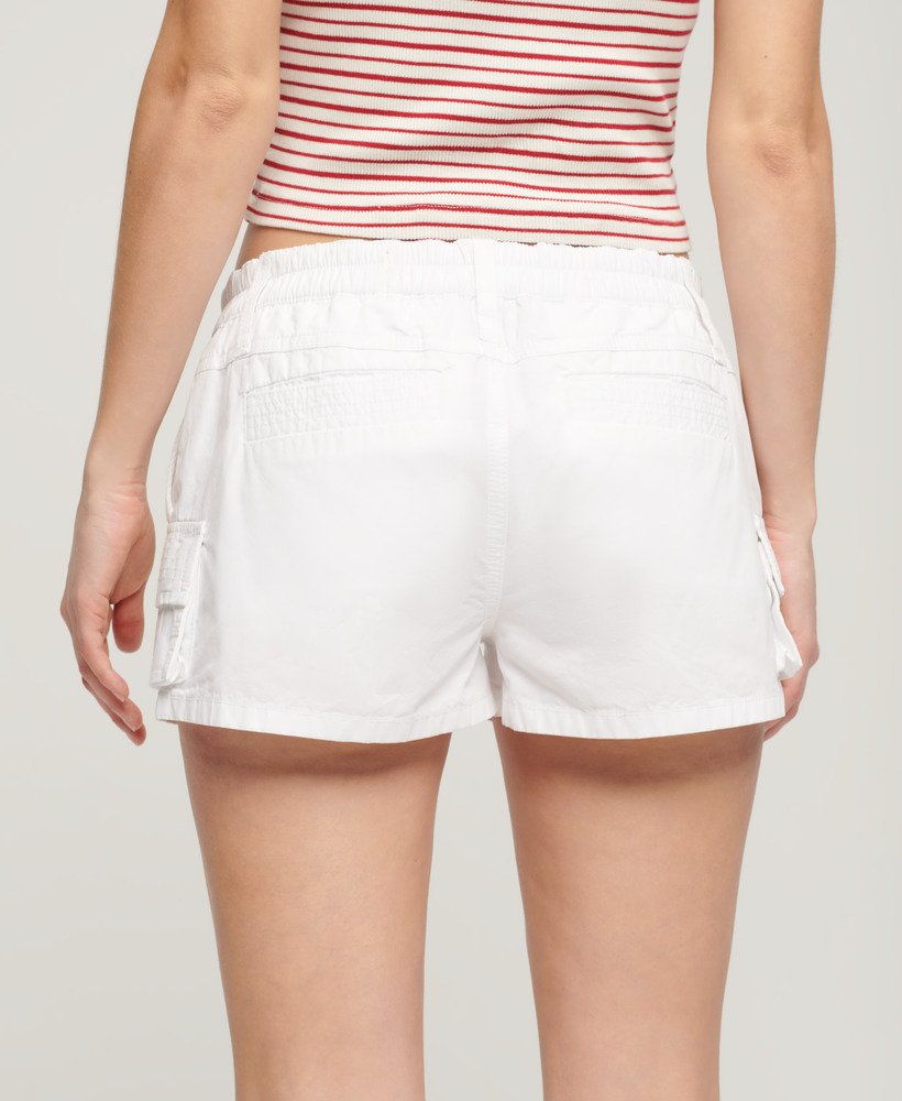 utility cargo shorts in optic
