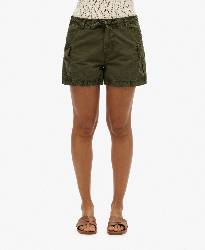 cargoshorts in olijfgroen