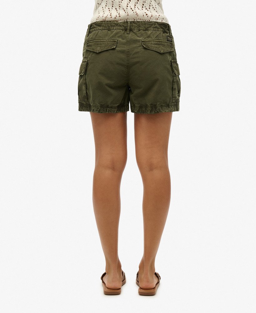 cargoshorts in olijfgroen