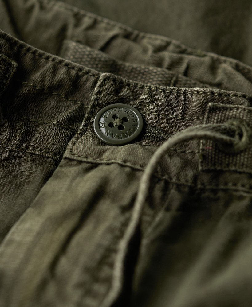 cargoshorts in olijfgroen