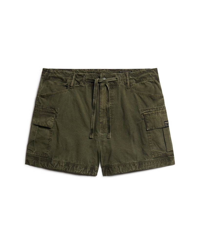 cargoshorts in olijfgroen