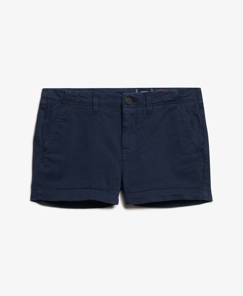 chino hot shorts in atlantic navy