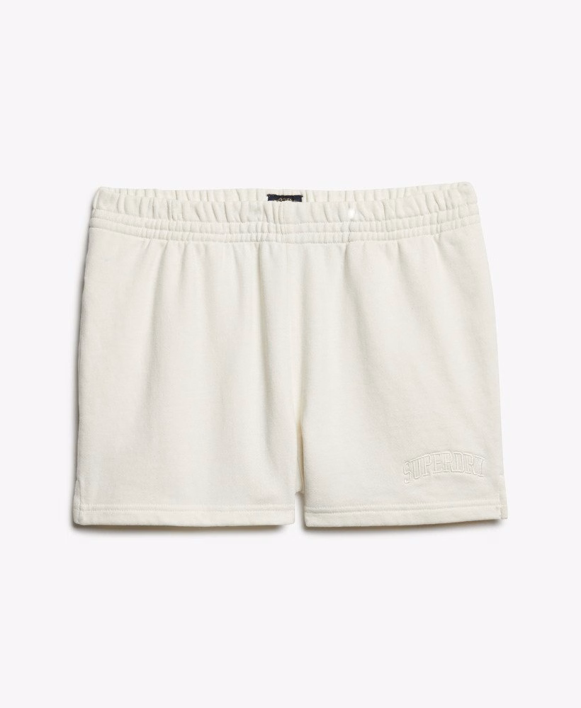 Athletic Essentials shorts met tonale borduursels