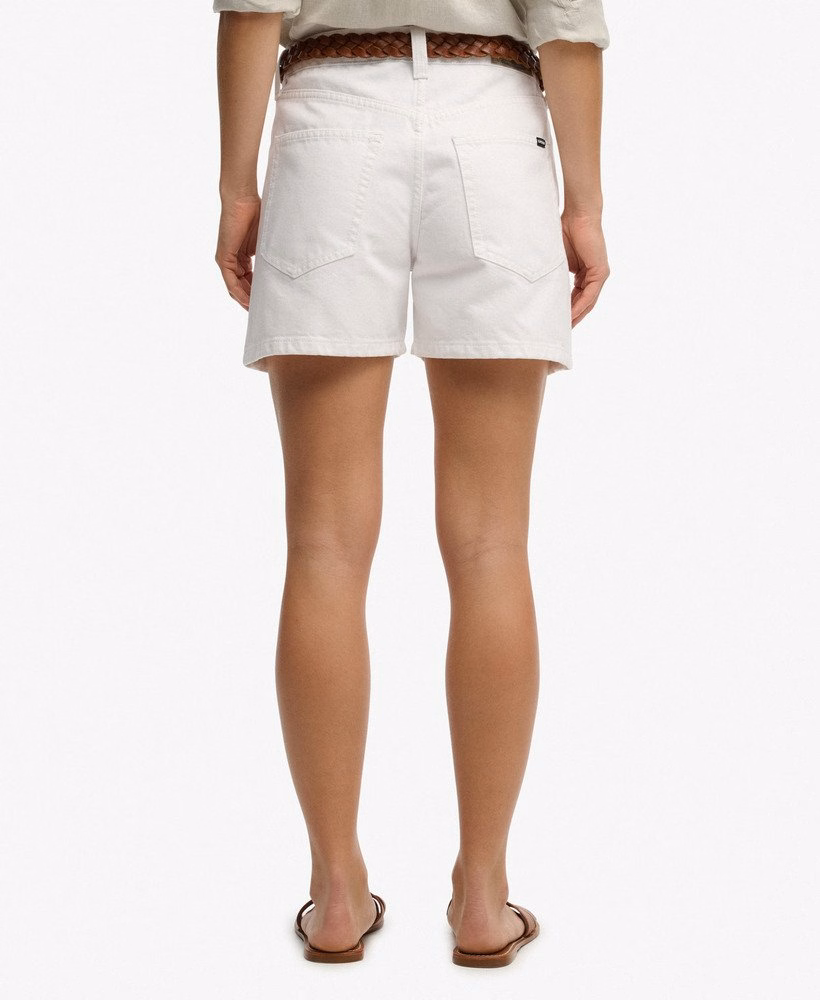 Middelhoge denim shorts