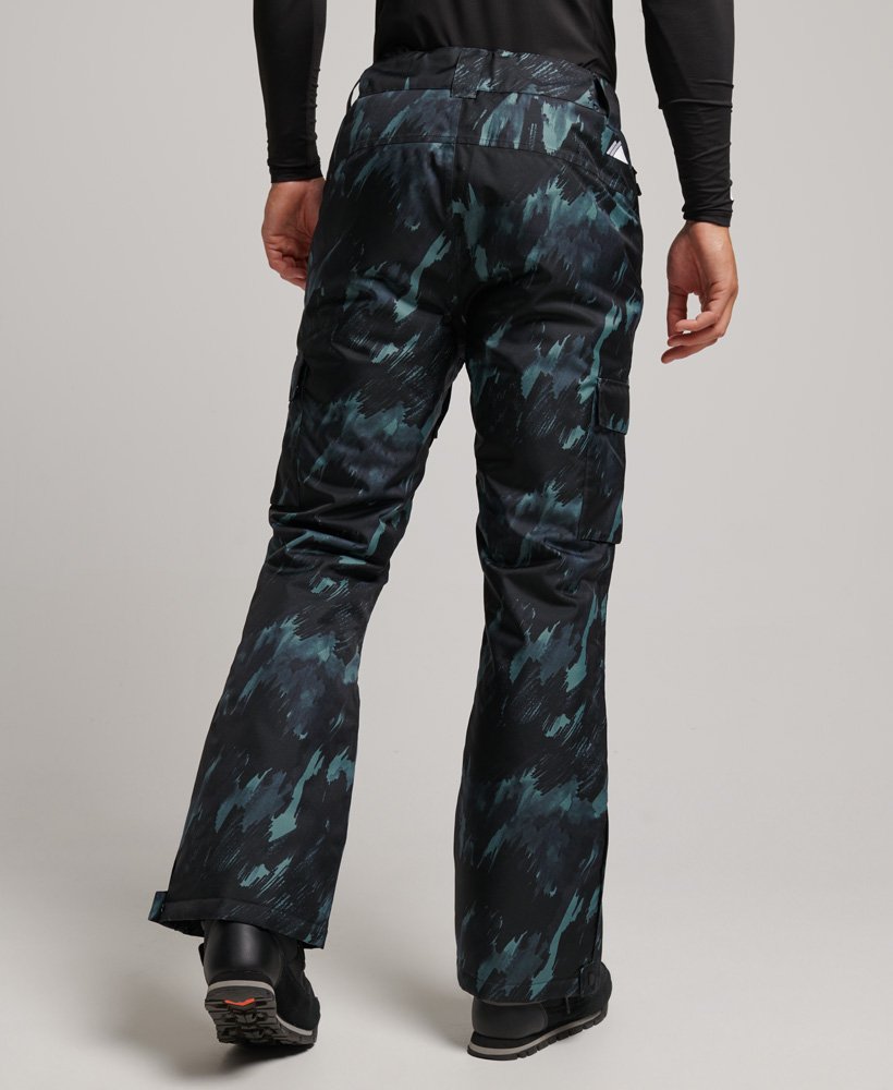 skireddingsbroek in donker camouflagepatroon brush camo large