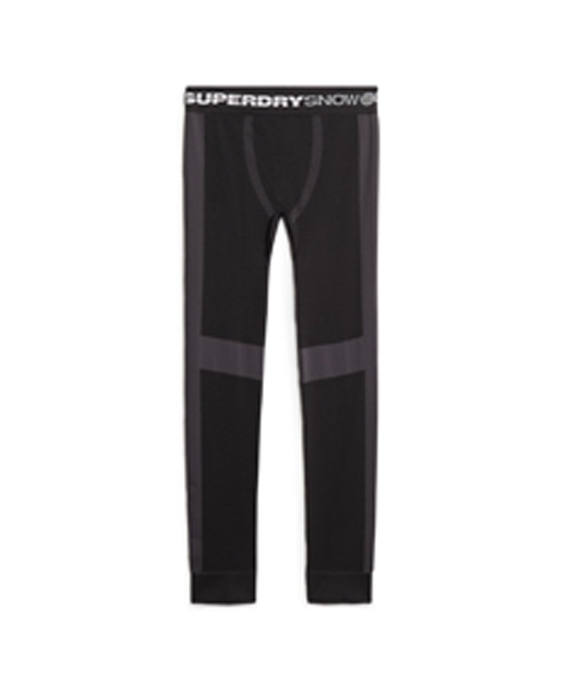 naadloze baselayer legging in zwart