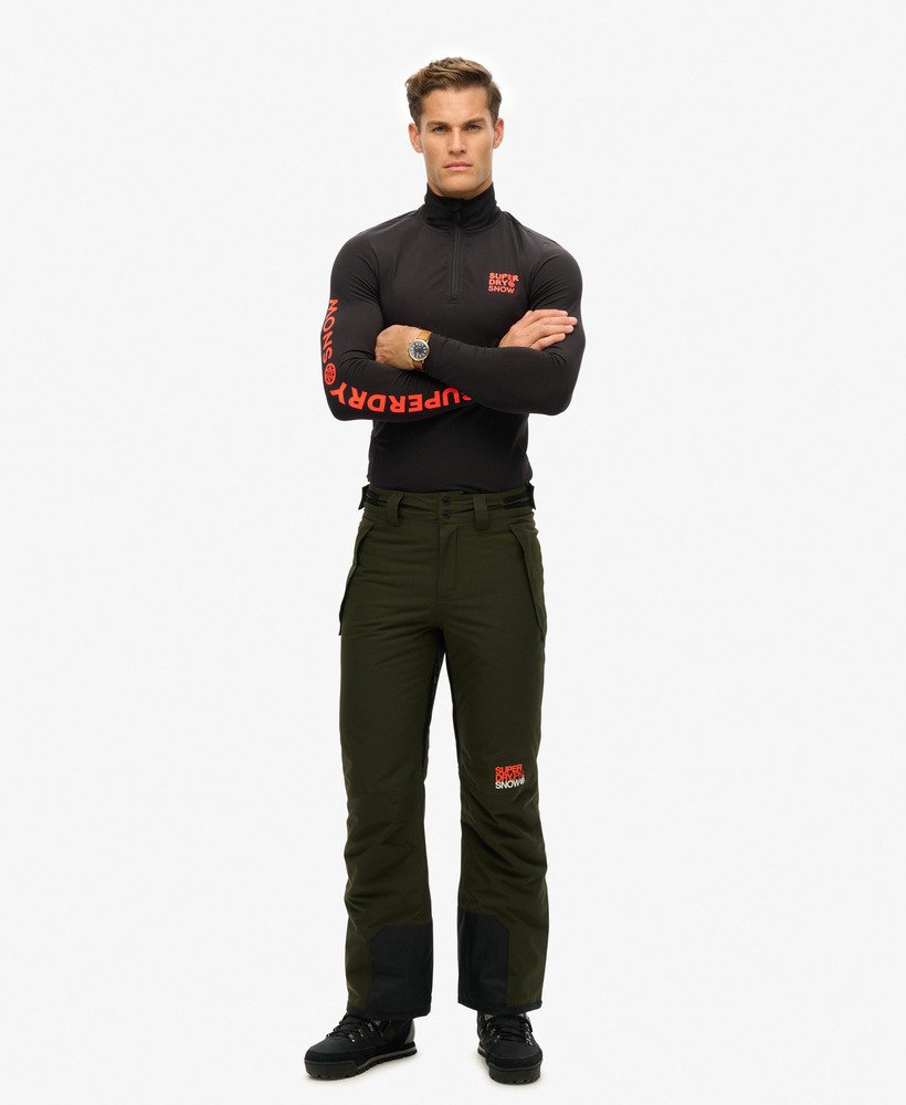 freestyle core skibroek in olijfgroen surplus goods