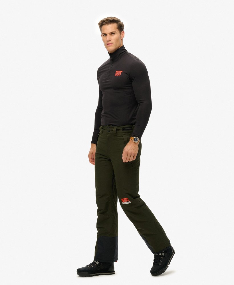 freestyle core skibroek in olijfgroen surplus goods
