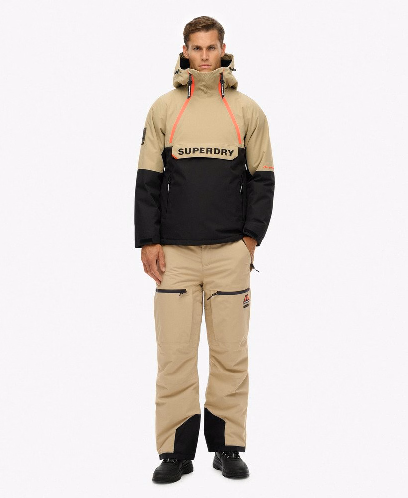 Freestyle ski-jas met overslag