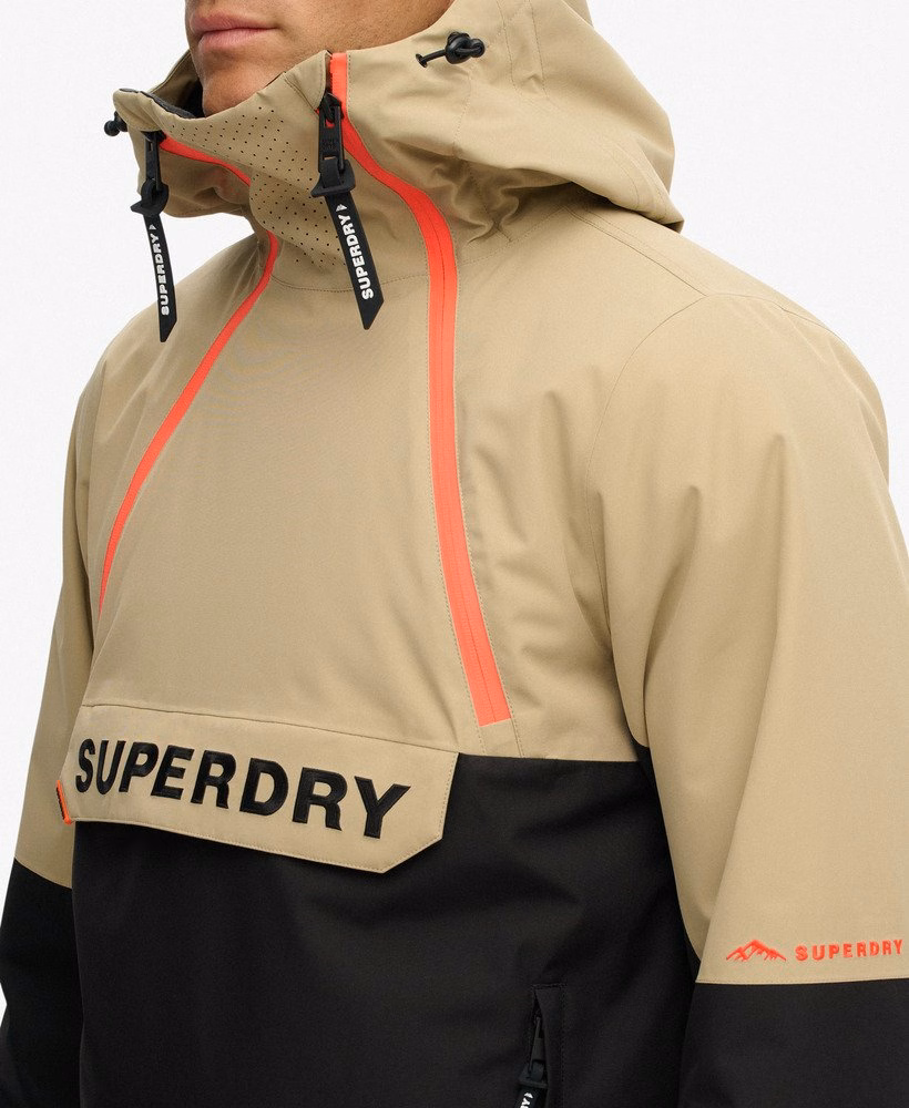 Freestyle ski-jas met overslag