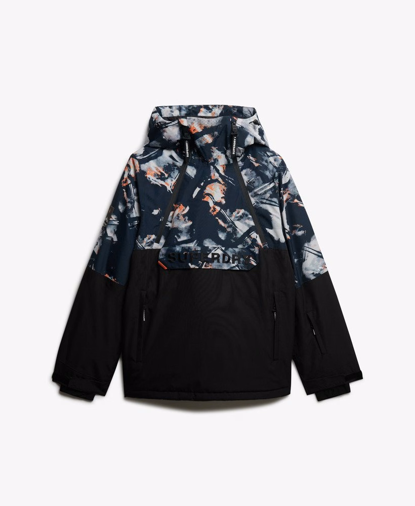 Freestyle ski-jas met overslag
